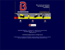 Tablet Screenshot of bordignonsa.com